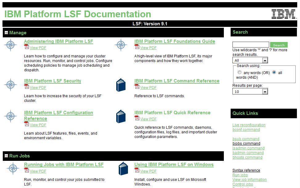 Platform Lsf Documentation Center